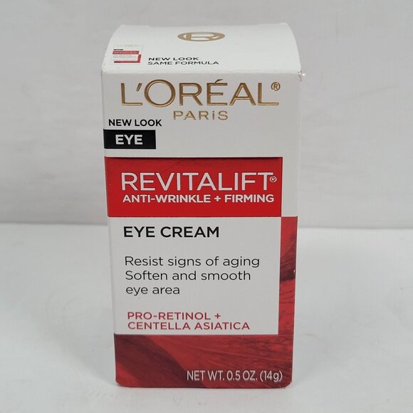 LOreal Paris Revitalift Anti-Wrinkle + Firming Eye Cream 0.5 Oz NIB - Picture 1 of 5